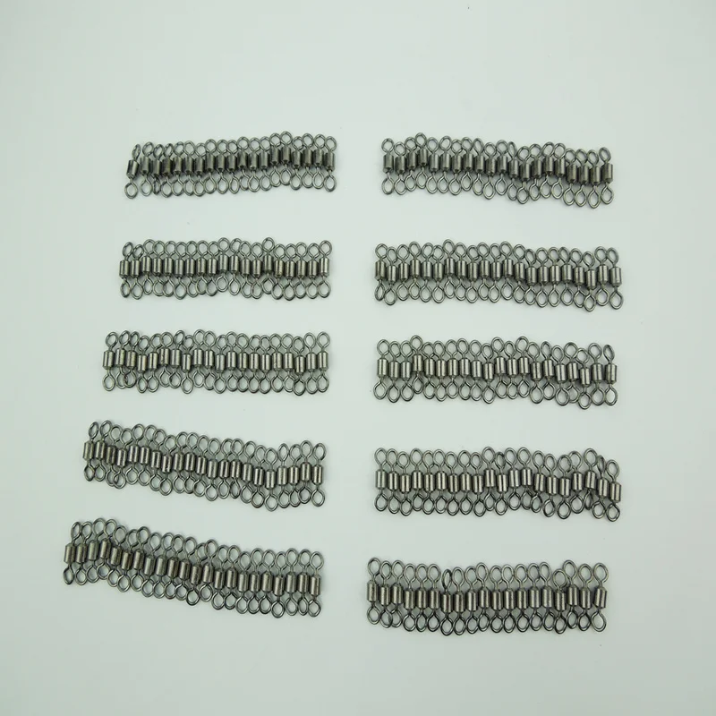 200pcs/Lot,6# Rolling Swivel,fishing line linker,antirust copper alloy,length 12mm,test LB 66.1,Fresh water sink fishing
200pcs/Lot,6# Rolling Swivel,fishing line linker,antirust copper alloy,length 12mm,test LB 66.1,Fresh water sink fishing