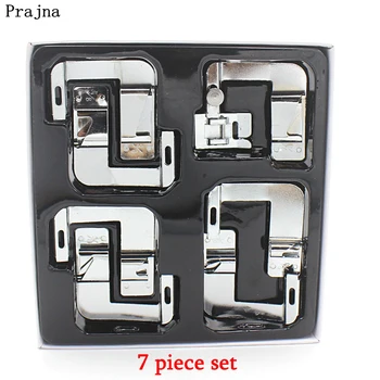 Prajna Tools Household Multi-function Sewing Machine Crimping Presser Bag Cloth Edge Presser Foot 7 Piece Set With Instructions
Prajna Tools Household Multi-function Sewing Machine Crimping Presser Bag Cloth Edge Presser Foot 7 Piece Set With Instructions