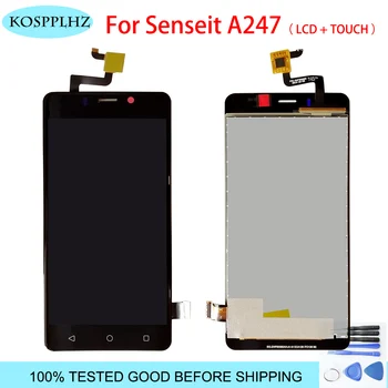 For Senseit A247 LCD Screen Display+Touch Screen Digitizer Sensor Assembly 5.0in mobile phone Replacement with tools
For Senseit A247 LCD Screen Display+Touch Screen Digitizer Sensor Assembly 5.0in mobile phone Replacement with tools