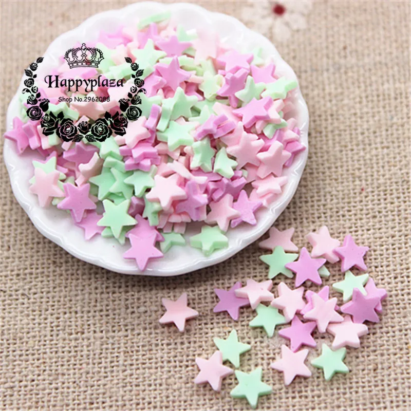 30g 5mm Polymer Clay Mix Colors Star Slice Flatback DIY Nail Art Supply Decoration Charm Craft
30g 5mm Polymer Clay Mix Colors Star Slice Flatback DIY Nail Art Supply Decoration Charm Craft