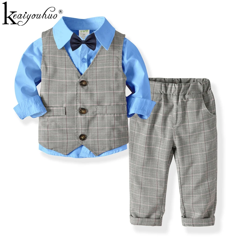 New Kids Clothes Sets Boys Clothes Autumn Children Clothing Outfits Suit Long Sleeve Boys Gentleman Suits For 1 2 3 4 5 6 Years 
New Kids Clothes Sets Boys Clothes Autumn Children Clothing Outfits Suit Long Sleeve Boys Gentleman Suits For 1 2 3 4 5 6 Years