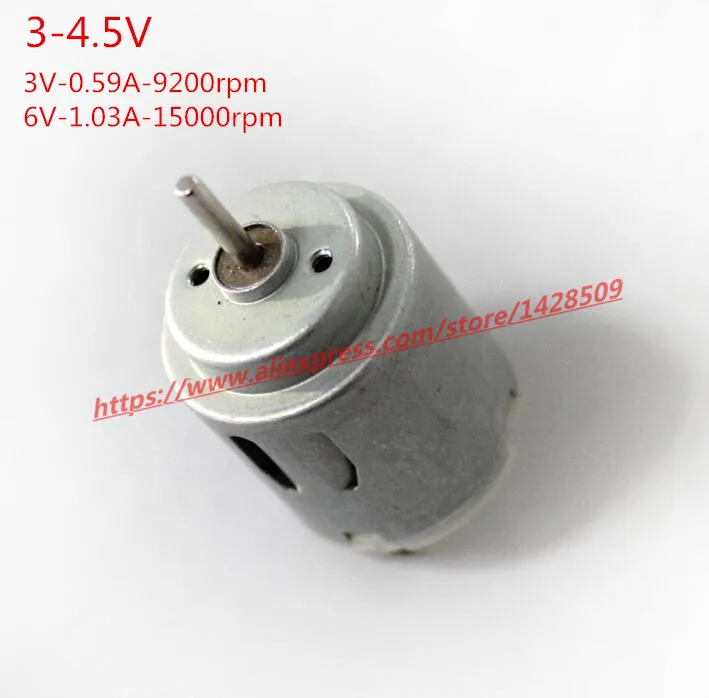high-quantity single-shaft metal 3-4.5V DC motor 140 Micro DC Motor for Science and Technology Making remote control car
high-quantity single-shaft metal 3-4.5V DC motor 140 Micro DC Motor for Science and Technology Making remote control car