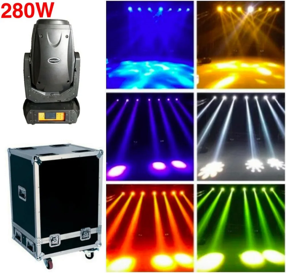 1pcs/Lot+flightcase, LED Beam Moving Head Light 280W Osram Beam & Spot Gobo Lights Stage dj Lights dmx disco
1pcs/Lot+flightcase, LED Beam Moving Head Light 280W Osram Beam & Spot Gobo Lights Stage dj Lights dmx disco
