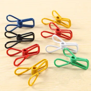 10pcs Color Iron Clothespin Socks Underwear Pants Closet Storage Rack Non-Slip Windproof Folder Art Decorate Clip
10pcs Color Iron Clothespin Socks Underwear Pants Closet Storage Rack Non-Slip Windproof Folder Art Decorate Clip