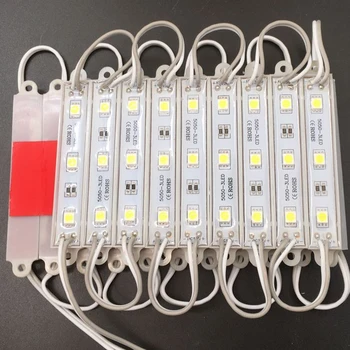 20PCS 5050 SMD 3LEDs LED Module White/Warm White Waterproof Light Advertising lamp DC 12V Wholesale
20PCS 5050 SMD 3LEDs LED Module White/Warm White Waterproof Light Advertising lamp DC 12V Wholesale