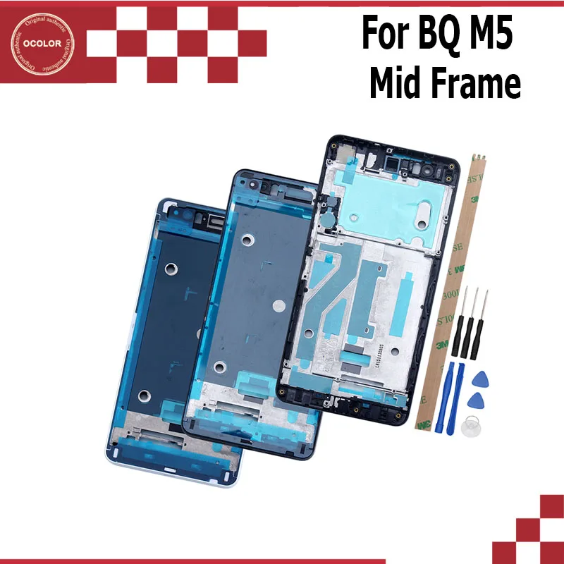 ocolor For BQ Aquaris M5 Front Middle Plate LCD Supporting Frame Bezel Housing Repair Parts For BQ Aquaris M5 Mid Frame +Tools
ocolor For BQ Aquaris M5 Front Middle Plate LCD Supporting Frame Bezel Housing Repair Parts For BQ Aquaris M5 Mid Frame +Tools