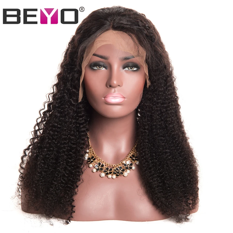 360 Lace Frontal Wig Pre Plucked With Baby Hair Peruvian Kinky Curly Lace Front Human Hair Wigs For Women Remy 150 Density Beyo
360 Lace Frontal Wig Pre Plucked With Baby Hair Peruvian Kinky Curly Lace Front Human Hair Wigs For Women Remy 150 Density Beyo