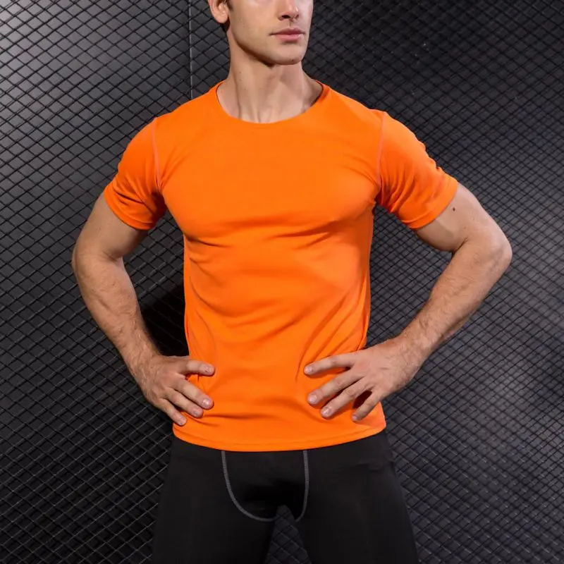 S-2XL Male Gym Sports Running Exercise O-Neckline T-shirt Shirts Quick Dry Breathable Fitness Half Sleeves 7 Colors
S-2XL Male Gym Sports Running Exercise O-Neckline T-shirt Shirts Quick Dry Breathable Fitness Half Sleeves 7 Colors