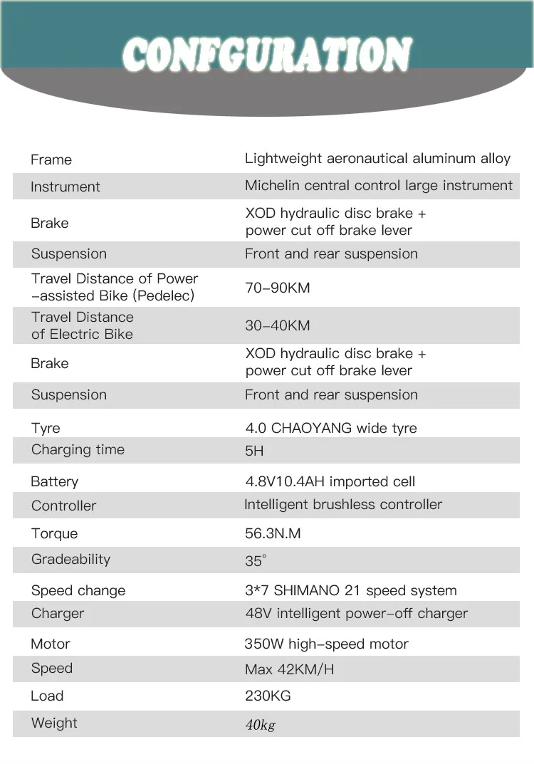 Sale 48V500W snow and mountain bike26 "folding bike 4.0 fat tire electric  Lithium battery moped Aluminium alloy frame 11