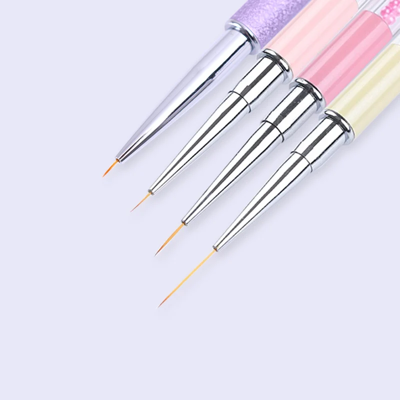 1 Pc Nail Liner Brush with Cap 5mm-20mm Colorful Bead Handle UV Gel Painting Drawing Pen Manicure Nail Art Tool
1 Pc Nail Liner Brush with Cap 5mm-20mm Colorful Bead Handle UV Gel Painting Drawing Pen Manicure Nail Art Tool