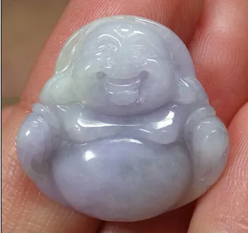 Certified Lavender Natural A Jade jadeite Pendant Small Happy Buddha God 430052
Certified Lavender Natural A Jade jadeite Pendant Small Happy Buddha God 430052