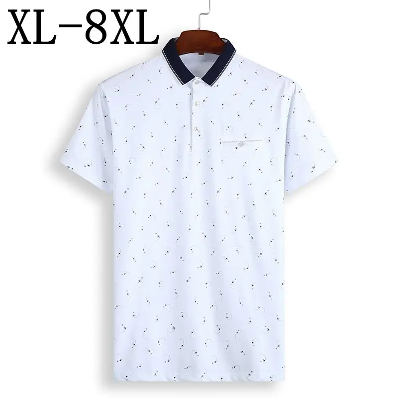 Size 6XL 7XL 8XL 2019 New Summer Business Polo Shirt Men Short Sleeve Casual Breathable Men's Polos Top Brand Camisa Polo
Size 6XL 7XL 8XL 2019 New Summer Business Polo Shirt Men Short Sleeve Casual Breathable Men's Polos Top Brand Camisa Polo