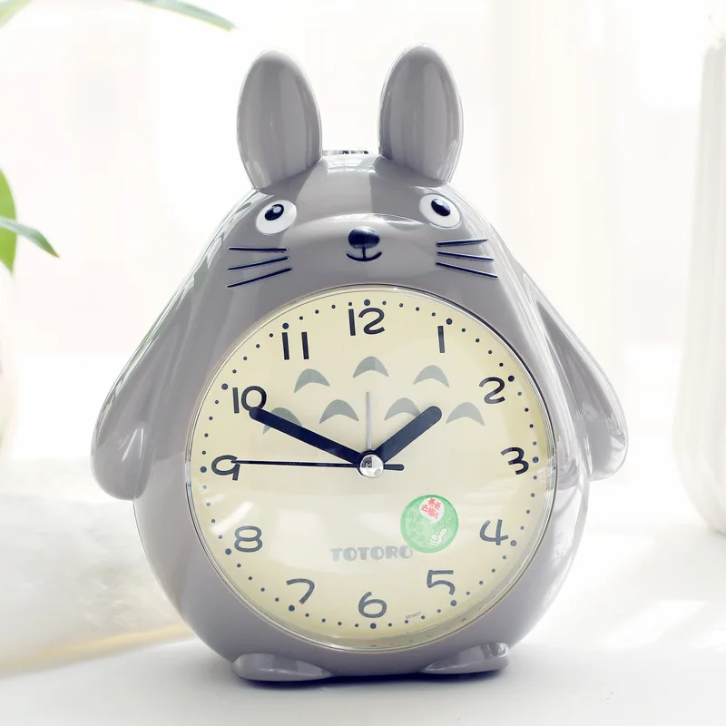 Personality Totoro Cartoon Child Student Get Up Alarm Clock Bedside Mute Night Light Snooze Function Cute Small Alarm Clock
Personality Totoro Cartoon Child Student Get Up Alarm Clock Bedside Mute Night Light Snooze Function Cute Small Alarm Clock