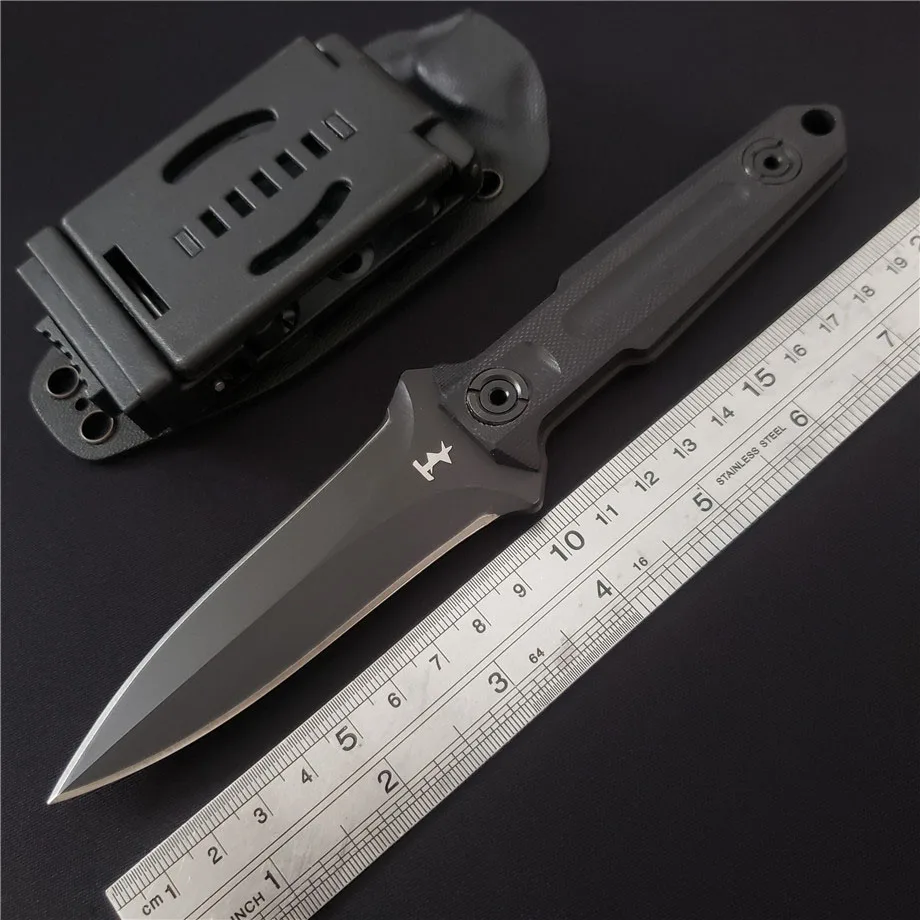 Gryan Store Forces Fixed Blade Knives 440C Blade G10 Handle Outdoor Survival Tactical Hunting Camping Knife Utility EDC Tools
Gryan Store Forces Fixed Blade Knives 440C Blade G10 Handle Outdoor Survival Tactical Hunting Camping Knife Utility EDC Tools
