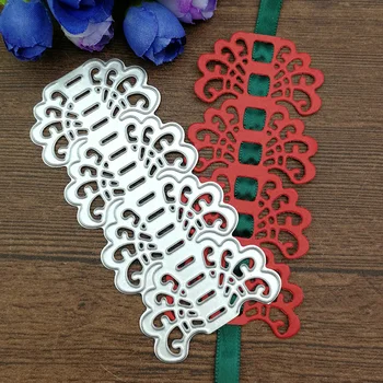 Lace Flower Edge Border Metal Cutting Dies Stencils For Card Making Decorative Embossing Suit Paper Cards Stamp DIY
Lace Flower Edge Border Metal Cutting Dies Stencils For Card Making Decorative Embossing Suit Paper Cards Stamp DIY