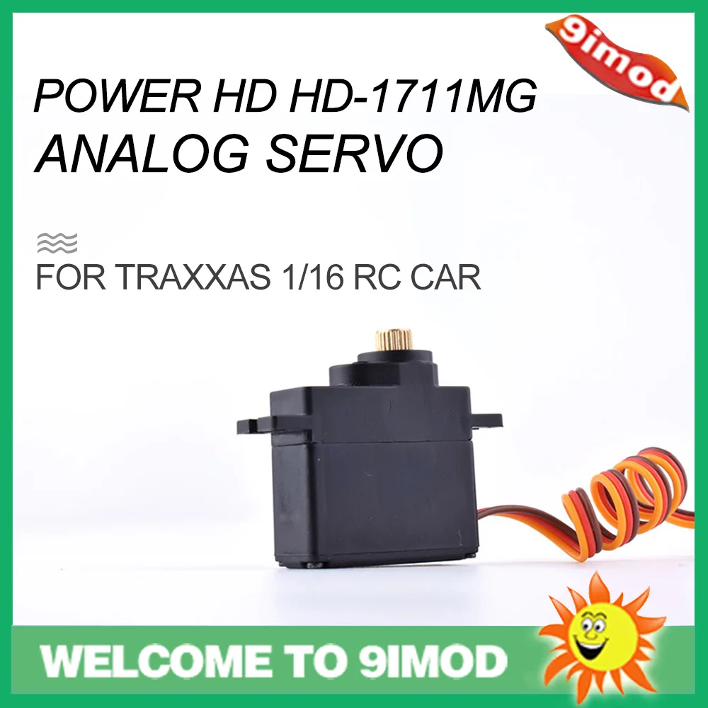 Мощность HD-1711MG 3 5 кг/0 11 с аналоговый металлический сервопривод для Traxxas 1/16