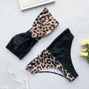 Fashion Bandeau Snake Skin Printed Sexy Bikini Set Silver Patchwork Brazilian Beachwear Bikini Leopard Push Up Swimsuit
Fashion Bandeau Snake Skin Printed Sexy Bikini Set Silver Patchwork Brazilian Beachwear Bikini Leopard Push Up Swimsuit