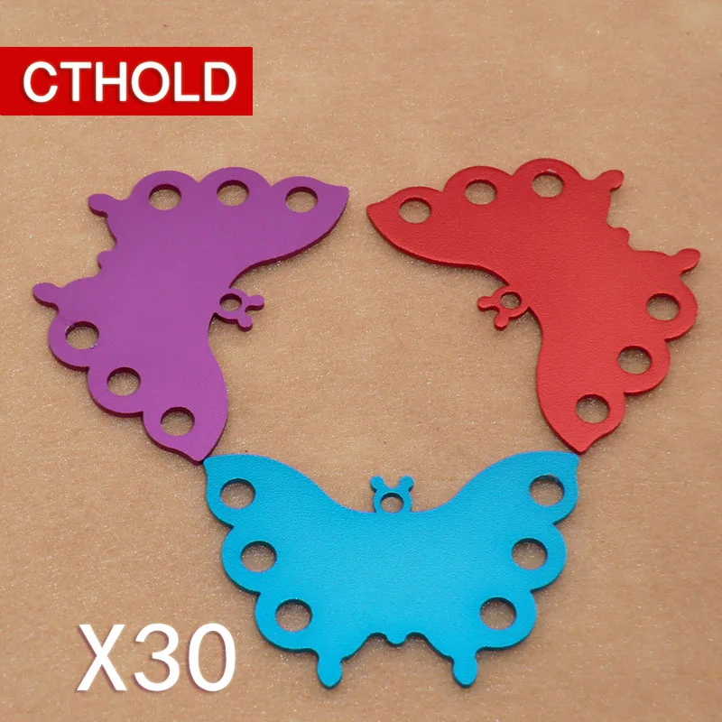CTHOLD 30Pcs butterfly shape Anti-Lost Pet Dog Cat Name Address Dog Collar Accessories Sandblasting Fitting Pet Identity Card
CTHOLD 30Pcs butterfly shape Anti-Lost Pet Dog Cat Name Address Dog Collar Accessories Sandblasting Fitting Pet Identity Card
