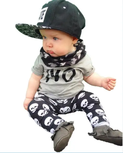Newborn summer baby boy clothing Cotton Gray Short sleeve letter No T-shirt+pants Infant clothes baby girl clothing sets
Newborn summer baby boy clothing Cotton Gray Short sleeve letter No T-shirt+pants Infant clothes baby girl clothing sets