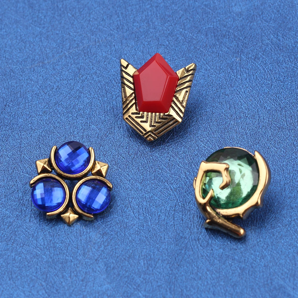 3 Style Legend of Zelda Cosplay Spiritual Stones badge pins Set of Charms Ocarina of Time brooch Accessories Gift
3 Style Legend of Zelda Cosplay Spiritual Stones badge pins Set of Charms Ocarina of Time brooch Accessories Gift
