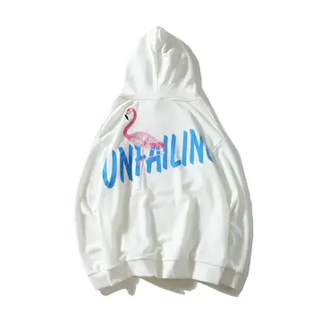 Autumn Winter Men Fashion Flamingo Embroidery Hooded Hoodies Male Streetwear Letter Print Hipster Sweatshirts Hip Hop Pullover
Autumn Winter Men Fashion Flamingo Embroidery Hooded Hoodies Male Streetwear Letter Print Hipster Sweatshirts Hip Hop Pullover