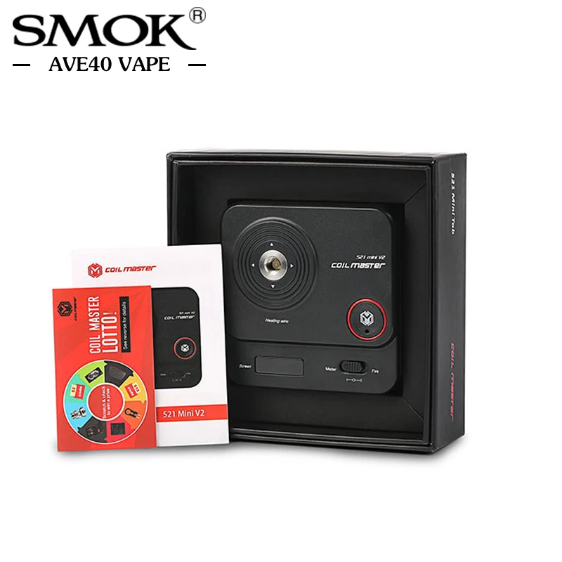 Original CoilMaster 521 Tab mini V2 New Coil Master 521 mini Tab For 510 Thread RDTA RDA RTA Build Wire Electronic Cigarettes 
Original CoilMaster 521 Tab mini V2 New Coil Master 521 mini Tab For 510 Thread RDTA RDA RTA Build Wire Electronic Cigarettes