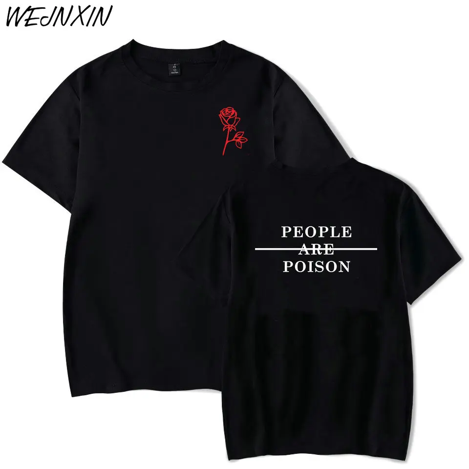 Hot Sale Short Sleeve Tees People Are Poison Rose Printing Hip Hop T Shirt Harajuku Fashion T-Shirt 4XL Plus Size Clothing
Hot Sale Short Sleeve Tees People Are Poison Rose Printing Hip Hop T Shirt Harajuku Fashion T-Shirt 4XL Plus Size Clothing