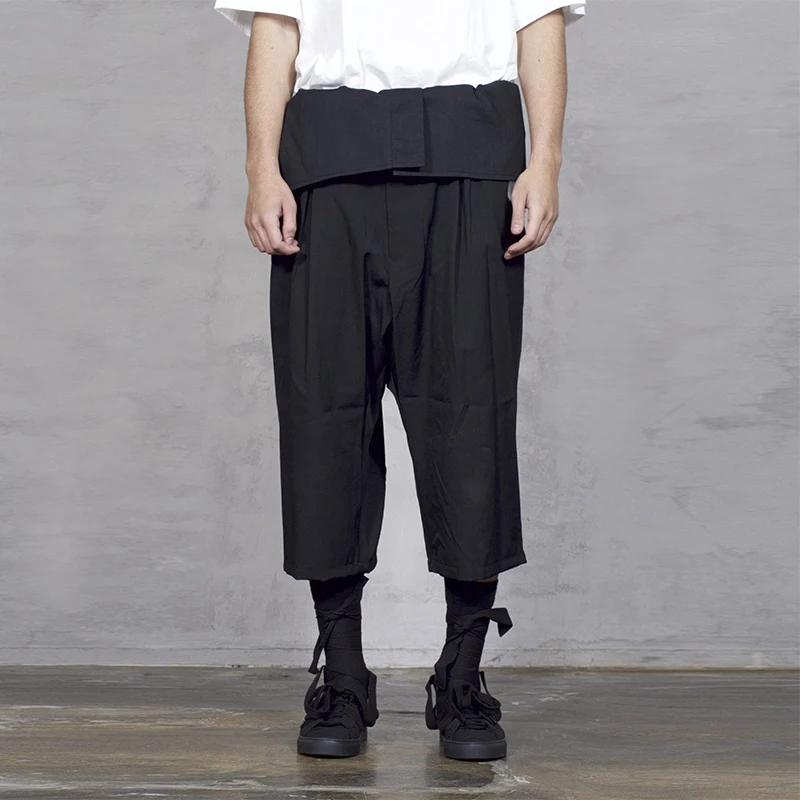 27-45 NEW men's Hair stylist GD fashion independent designer high waist eversion man eight points collapse plus size costumes
27-45 NEW men's Hair stylist GD fashion independent designer high waist eversion man eight points collapse plus size costumes