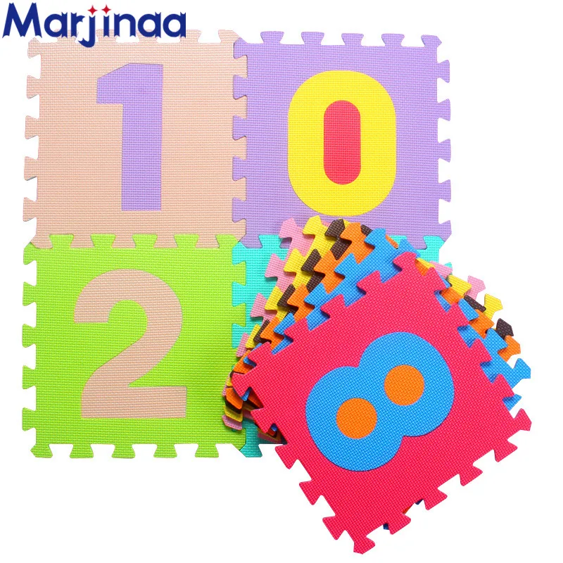 Brand Marjinaa Plus 10pcs/pack Baby And Children Play Floor Mat Environmental Tasteless EVA Foam Play Mats - Numbers 30*30*1cm
Brand Marjinaa Plus 10pcs/pack Baby And Children Play Floor Mat Environmental Tasteless EVA Foam Play Mats - Numbers 30*30*1cm