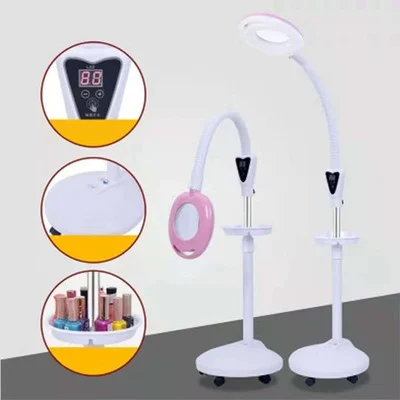 Dimmable LED Floor Lamp With 8x Magnifier Beauty Embroidery Floor Light Cold Light For Bedroom Living Room Contemporary,Reading
Dimmable LED Floor Lamp With 8x Magnifier Beauty Embroidery Floor Light Cold Light For Bedroom Living Room Contemporary,Reading