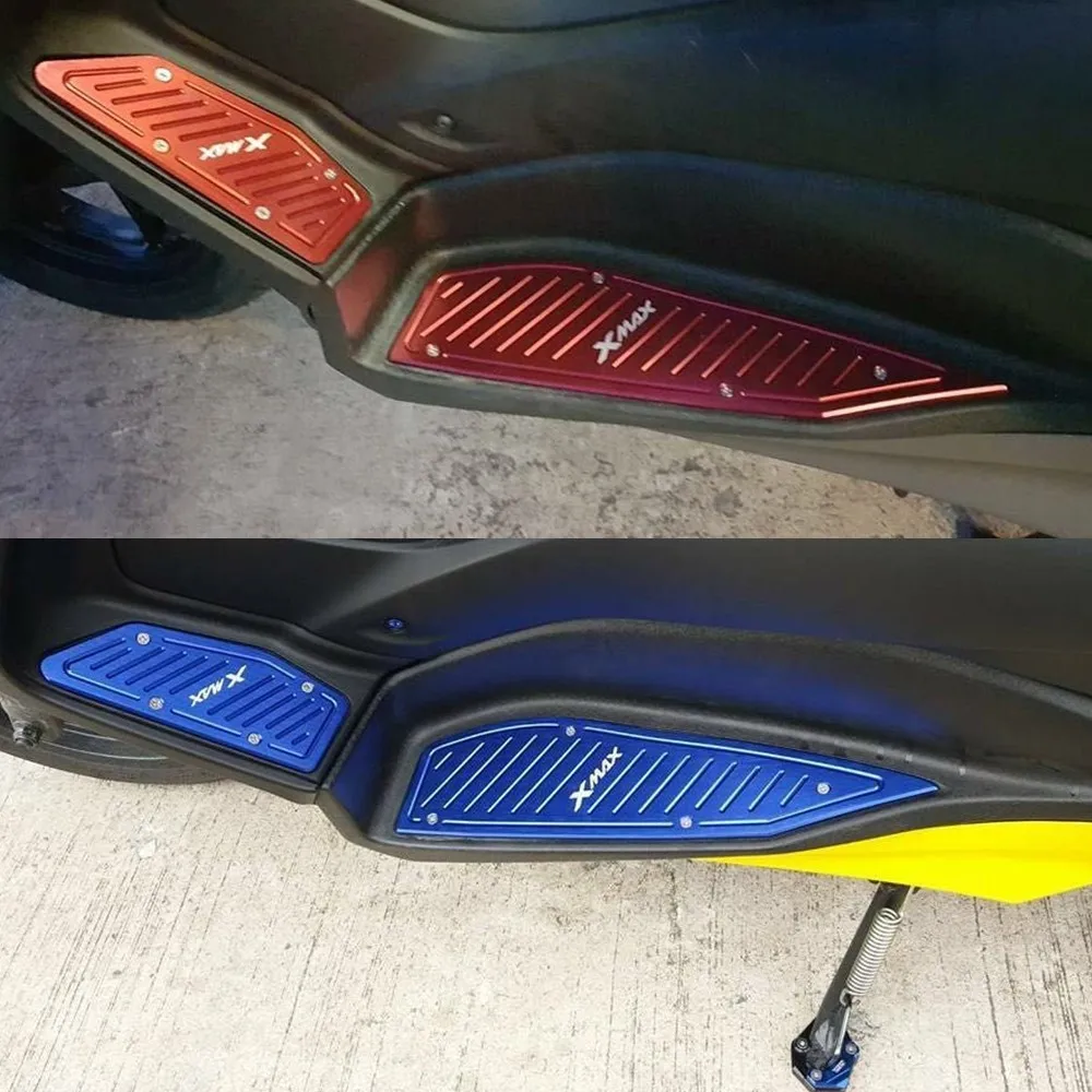 Motorcycle Modified CNC Aluminum alloy part foot mats footrest footpads pedal plate For Yamaha 2017 xmax 2018 XMAX X-MAX 250 300 
Motorcycle Modified CNC Aluminum alloy part foot mats footrest footpads pedal plate For Yamaha 2017 xmax 2018 XMAX X-MAX 250 300