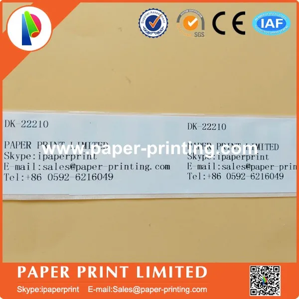 48 Rolls Brother DK22210 Label Compatible Thermal Etiketten 29mm*30.48M Continuous for QL650 QL700 DK2210 Thermal Label
48 Rolls Brother DK22210 Label Compatible Thermal Etiketten 29mm*30.48M Continuous for QL650 QL700 DK2210 Thermal Label