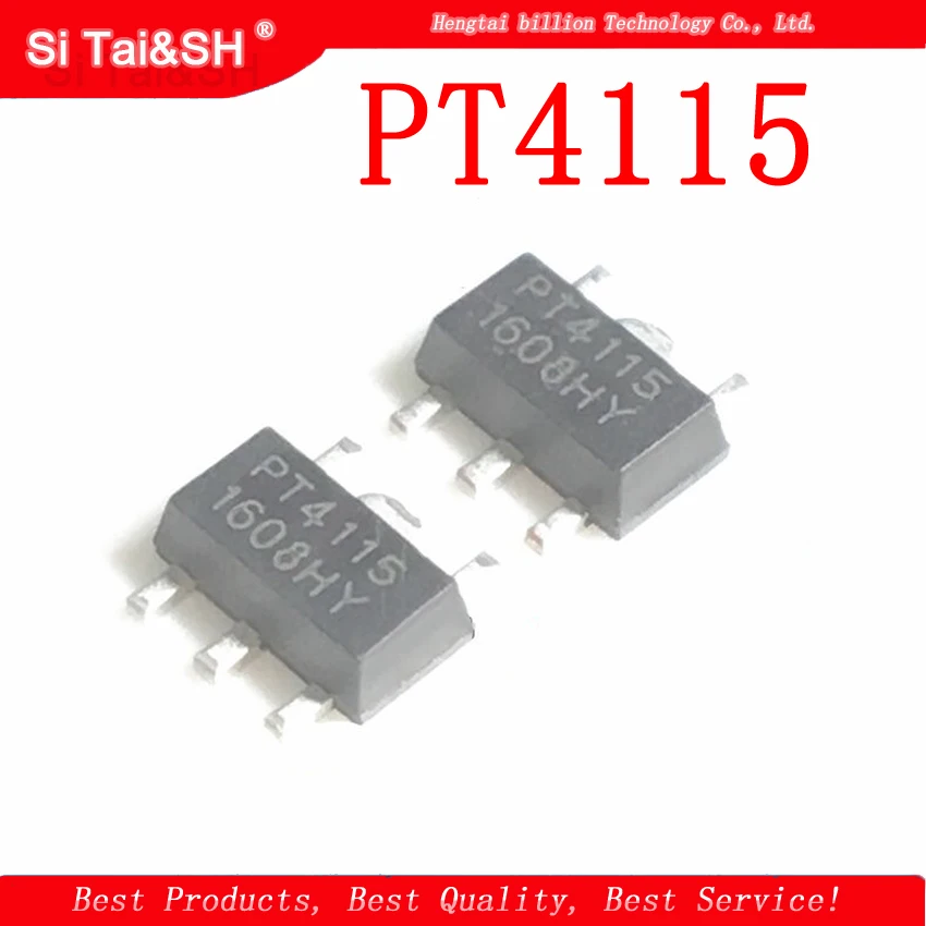 30pcs/lot New PT4115 SOT-89 4115 PT4115-89E Driver IC/step-down converter/LED constant current drive
30pcs/lot New PT4115 SOT-89 4115 PT4115-89E Driver IC/step-down converter/LED constant current drive