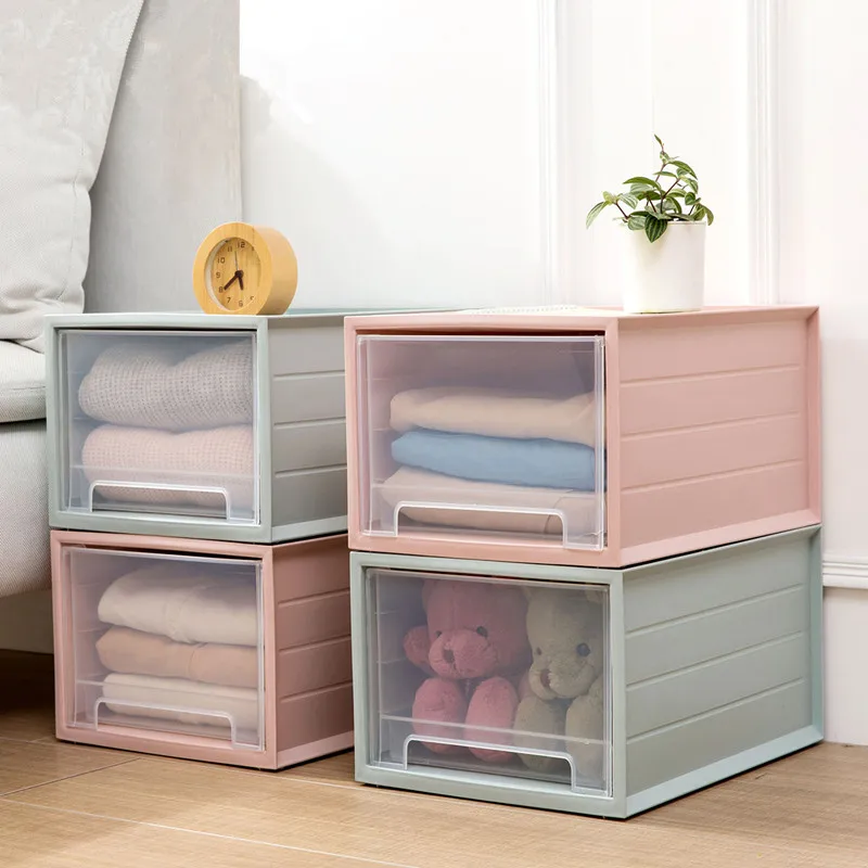Home draw out multi-layer bin clothing receive a case plastic transparent clothes box store content box
Home draw out multi-layer bin clothing receive a case plastic transparent clothes box store content box