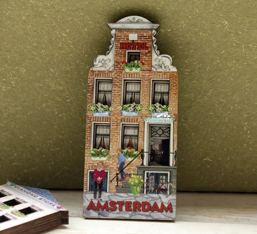 Netherlands Holland Dutch Amsterdam Hotel Tourist Travel Souvenir Wooden Fridge Magnet Craft
Netherlands Holland Dutch Amsterdam Hotel Tourist Travel Souvenir Wooden Fridge Magnet Craft