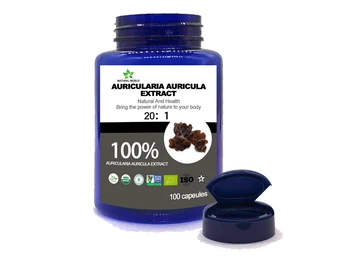 Natural Auricularia auricula extract 20:1 100pcs/bottle 100% Auricularia auricula extract 20:1
Natural Auricularia auricula extract 20:1 100pcs/bottle 100% Auricularia auricula extract 20:1
