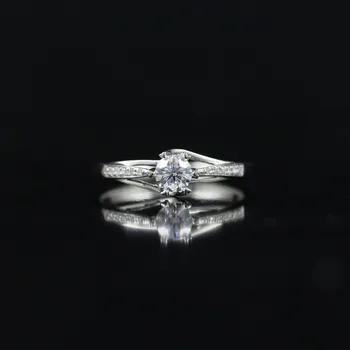 LASAMERO 0.3CT FG/VS Round Cut Love Gift Modern Natural Diamond Ring For Women 18k White Gold Certified Engagement Wedding Ring
LASAMERO 0.3CT FG/VS Round Cut Love Gift Modern Natural Diamond Ring For Women 18k White Gold Certified Engagement Wedding Ring