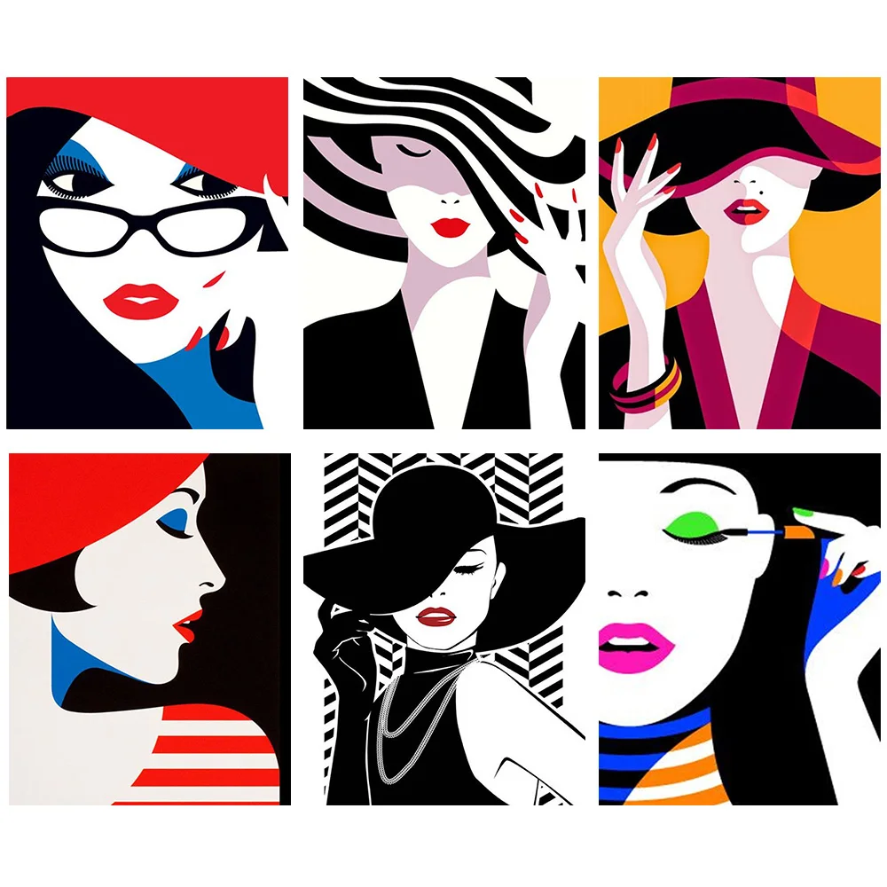 DIY Diamond Embroidery Cartoon Woman 5D Diamond Painting Cross Stitch Diamond Mosaic Needlework Crafts Colorful DIY Gift
DIY Diamond Embroidery Cartoon Woman 5D Diamond Painting Cross Stitch Diamond Mosaic Needlework Crafts Colorful DIY Gift