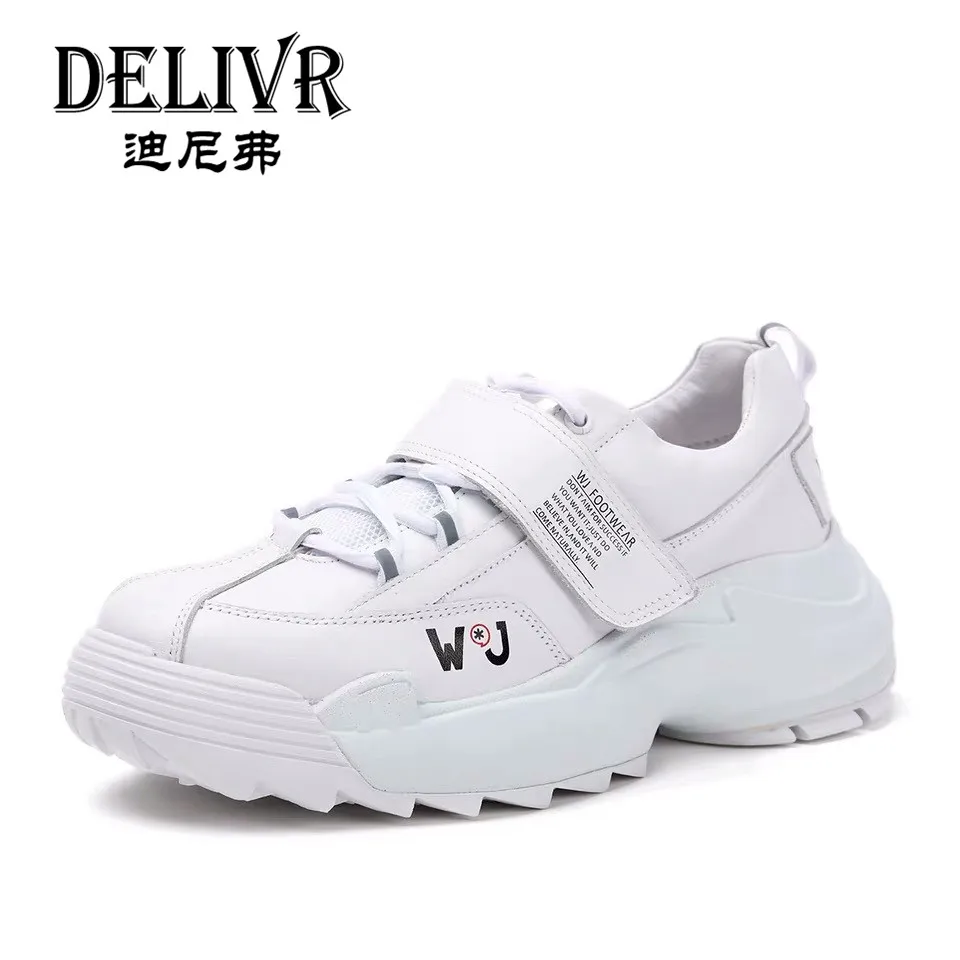 Delivr Thick Soled Sneaker Men Genuine Leather 2019 New Fashion White Low-Top Men Sneakers Flats Mens Running Sneakers Shoes
Delivr Thick Soled Sneaker Men Genuine Leather 2019 New Fashion White Low-Top Men Sneakers Flats Mens Running Sneakers Shoes