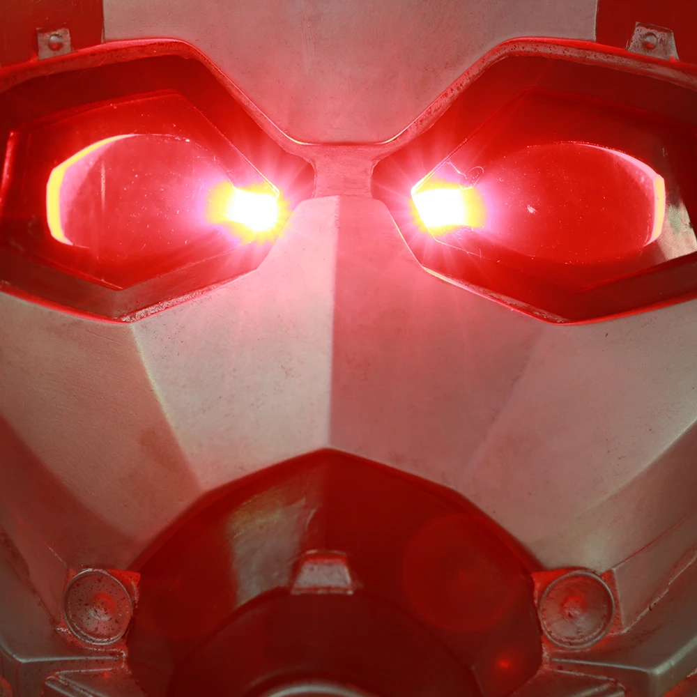 2018 New Ant Man LED Helmet Cosplay Ant-Man and The Wasp LED Helmet Mask Props (2)