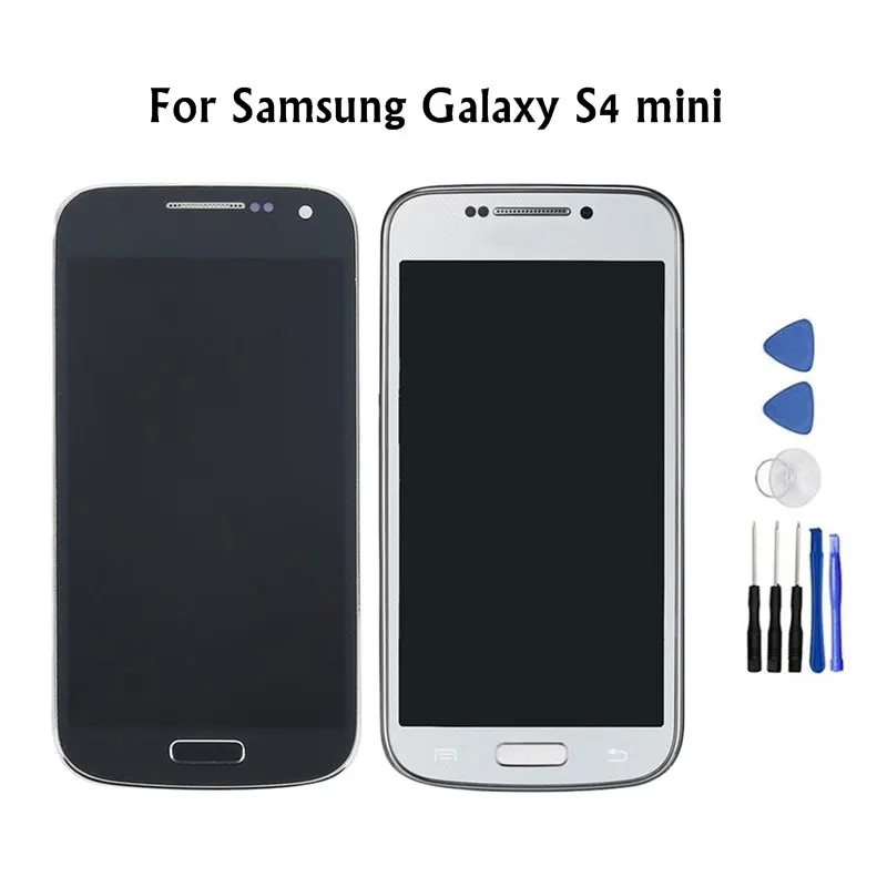 100% Tested Super AMOLED LCD For Samsung Galaxy S4 Mini I9190 i9192 i9195 Screen Touch Digitizer Replacement with Frame
100% Tested Super AMOLED LCD For Samsung Galaxy S4 Mini I9190 i9192 i9195 Screen Touch Digitizer Replacement with Frame