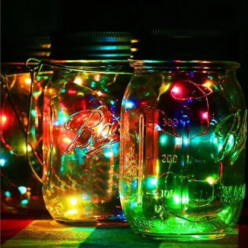 100cm 10 Leds Solar Power Mason Can Lid Cap LED Fairy String Light for Garden Creative Landscape Decor Party Atmosphere Light
100cm 10 Leds Solar Power Mason Can Lid Cap LED Fairy String Light for Garden Creative Landscape Decor Party Atmosphere Light