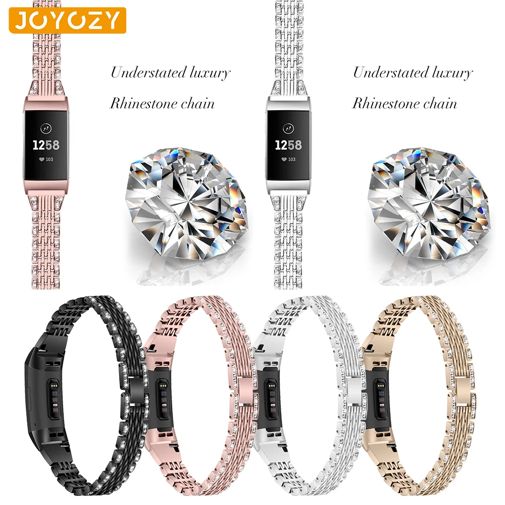 Joyozy Stainless Steel Fashion Band For Fit bit Charge 3 Replacement Wristband Stainless Steel Bracelet Wrist fitbit charge 3
Joyozy Stainless Steel Fashion Band For Fit bit Charge 3 Replacement Wristband Stainless Steel Bracelet Wrist fitbit charge 3