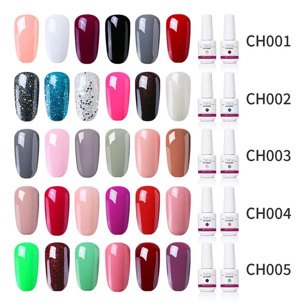 HOT!6Pcs Solid Color UV Gel Polish Long Lasting Nail Lacquer Varnish Manicure Gift
HOT!6Pcs Solid Color UV Gel Polish Long Lasting Nail Lacquer Varnish Manicure Gift