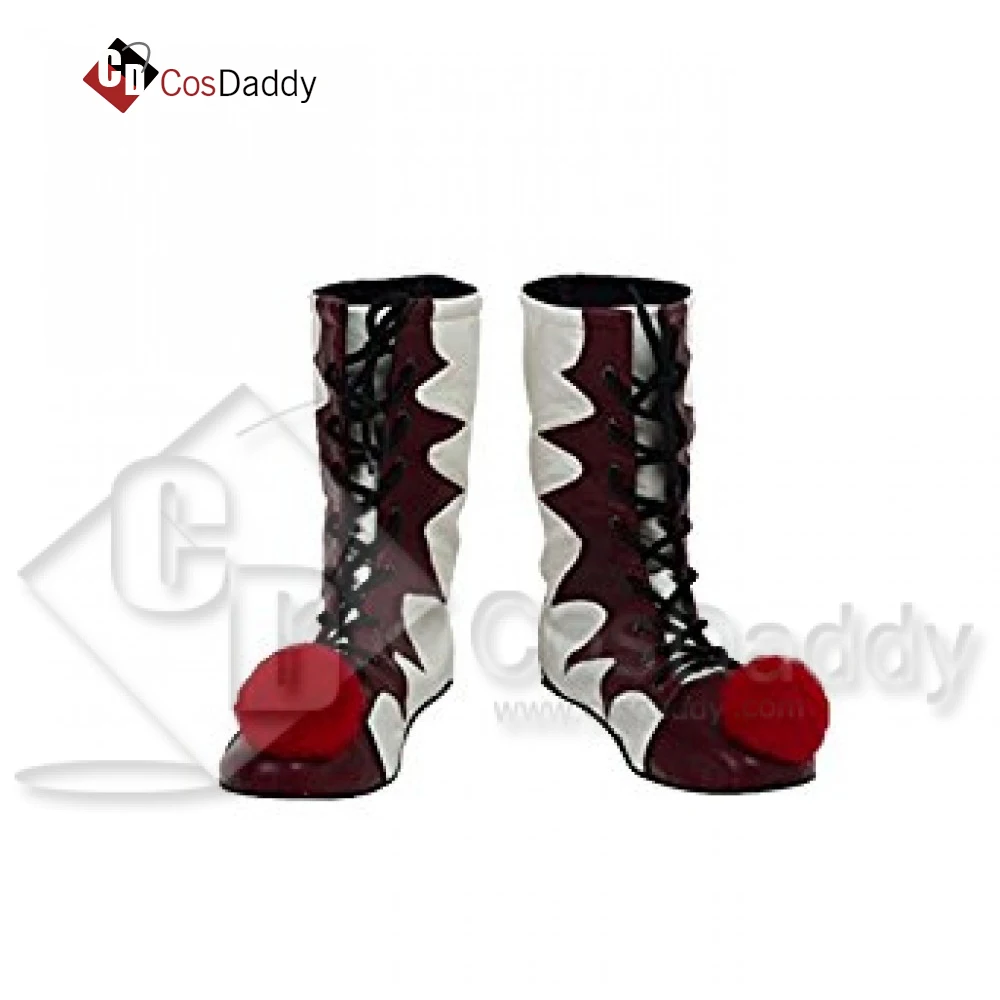 Pennywise Boots Cosplay Shoes Sexy High red Boots2018 new arrival leather shoe CosDaddy Brand
Pennywise Boots Cosplay Shoes Sexy High red Boots2018 new arrival leather shoe CosDaddy Brand