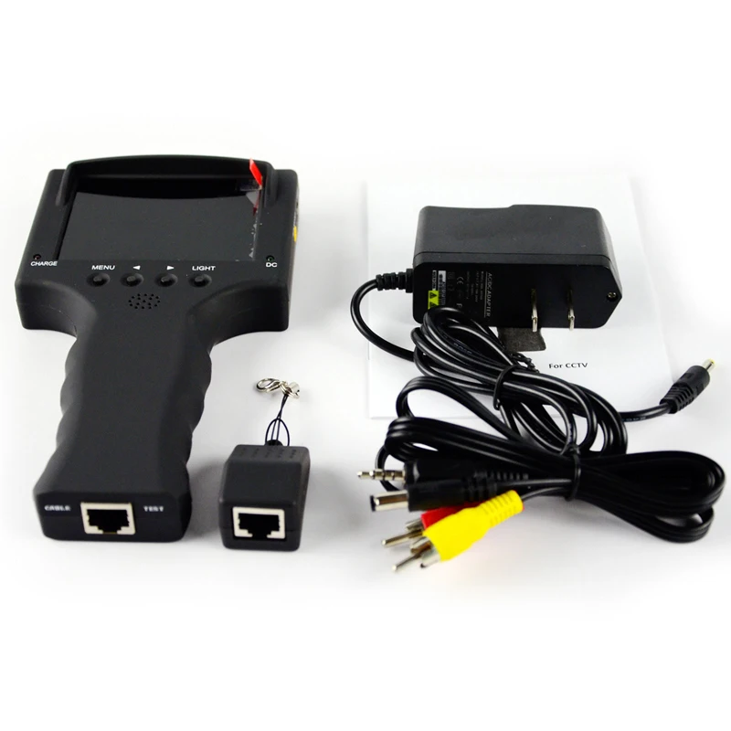 Kaycube 3.5" TFT LCD MONITOR CCTV Security Surveillance CAMERA TESTER TEST 12V OUTPUT RJ45
Kaycube 3.5" TFT LCD MONITOR CCTV Security Surveillance CAMERA TESTER TEST 12V OUTPUT RJ45