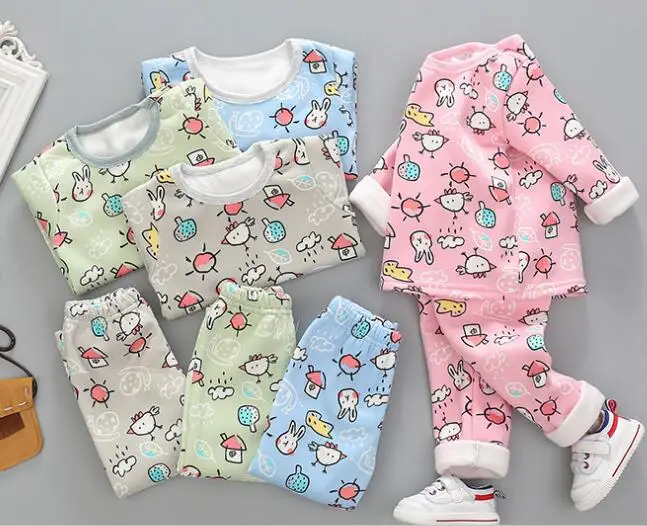 1-4Years Boys&Girls Clothes Sets Autumn Winter Thermal Long John Print Pattern Warm Underwears Pajamas 2pcs Clothing Sets
1-4Years Boys&Girls Clothes Sets Autumn Winter Thermal Long John Print Pattern Warm Underwears Pajamas 2pcs Clothing Sets