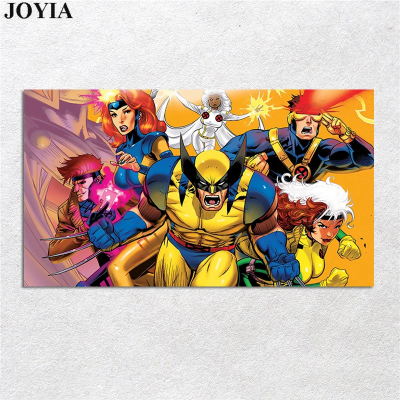 X MEN Superhero Silk Poster Cyclops Gambit Wolverine Hero Comics Silk Art Prints Kids Boy Room Wall Decor
X MEN Superhero Silk Poster Cyclops Gambit Wolverine Hero Comics Silk Art Prints Kids Boy Room Wall Decor