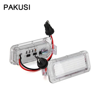 PAKUSI 1Pair Car LED License Plate Lights 12V For Ford Focus 5D Mondeo Fiesta s-max accessories White SMD3528 Lamp Bulb No error
PAKUSI 1Pair Car LED License Plate Lights 12V For Ford Focus 5D Mondeo Fiesta s-max accessories White SMD3528 Lamp Bulb No error