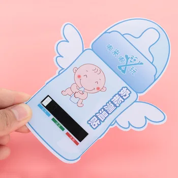 Baby Milk Bottle Temperature Test Paper Strip Thermometer Sticker Infant Safety Reusable Temperature Measuring Card
Baby Milk Bottle Temperature Test Paper Strip Thermometer Sticker Infant Safety Reusable Temperature Measuring Card